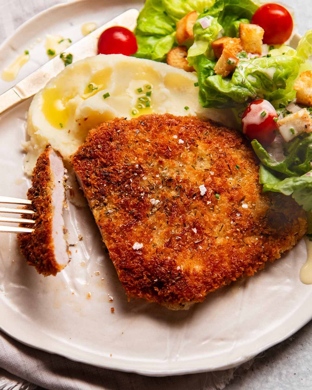 JB’s French Pork Schnitzel – RecipeTin Eats
